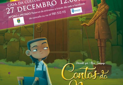 A Casa da Cultura de Camporrapado acollerá o vindeiro domingo 27 de decembro a comedia musical ‘Contos do Recreo’